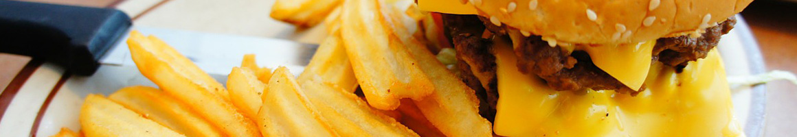 Eating Burger at Super Burger restaurant in Pasadena, CA.